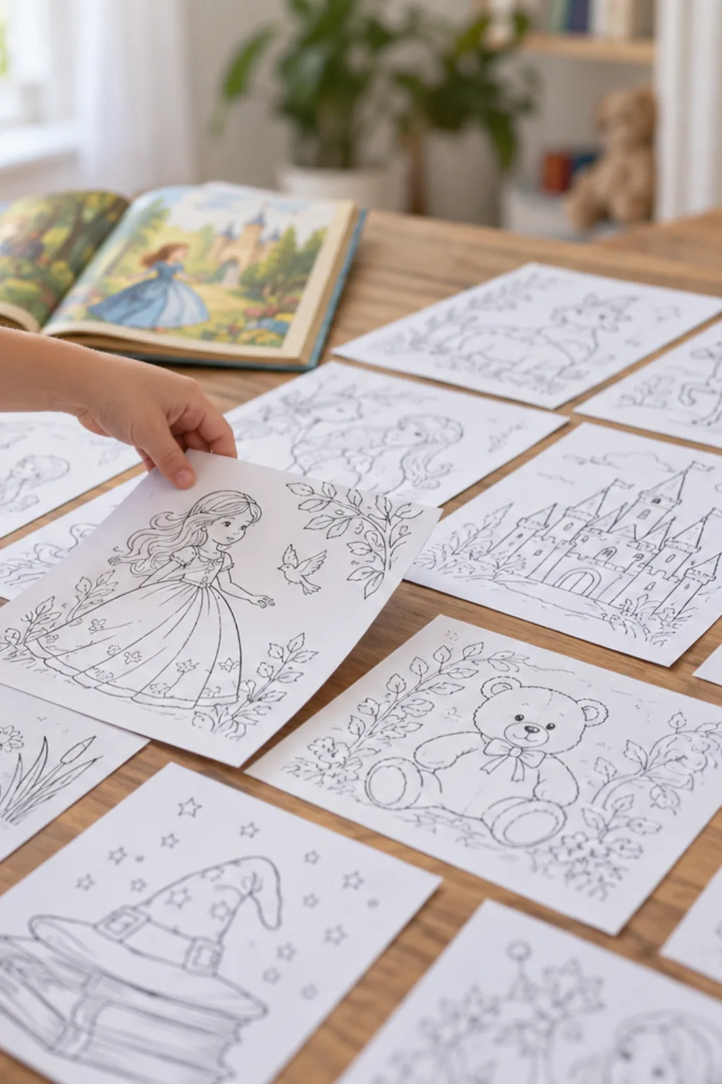 Moldes de Literatura Infantil para Imprimir - Depois