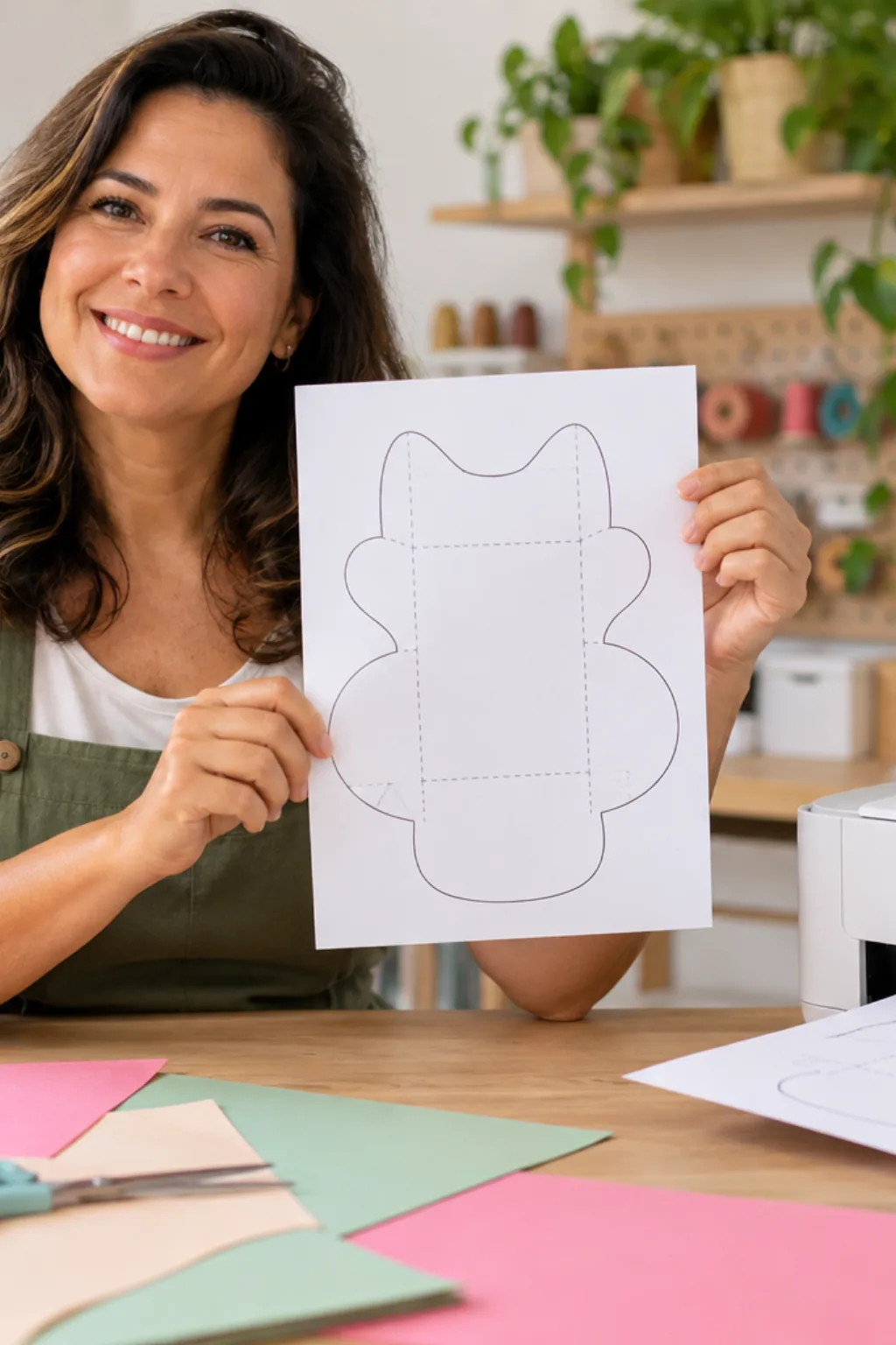 moldes para imprimir — exemplo criado na Desenhos pra Colorir