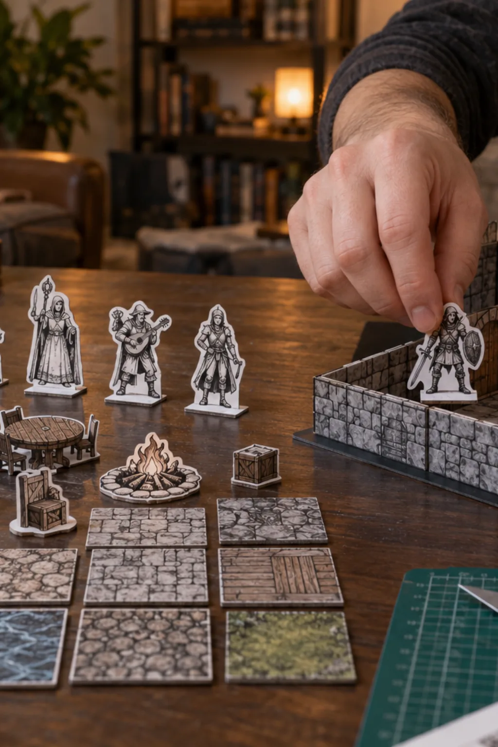Moldes de RPG para Imprimir - Depois