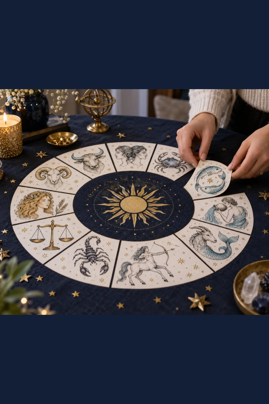 Moldes de Signos do Zodíaco para Imprimir - Depois
