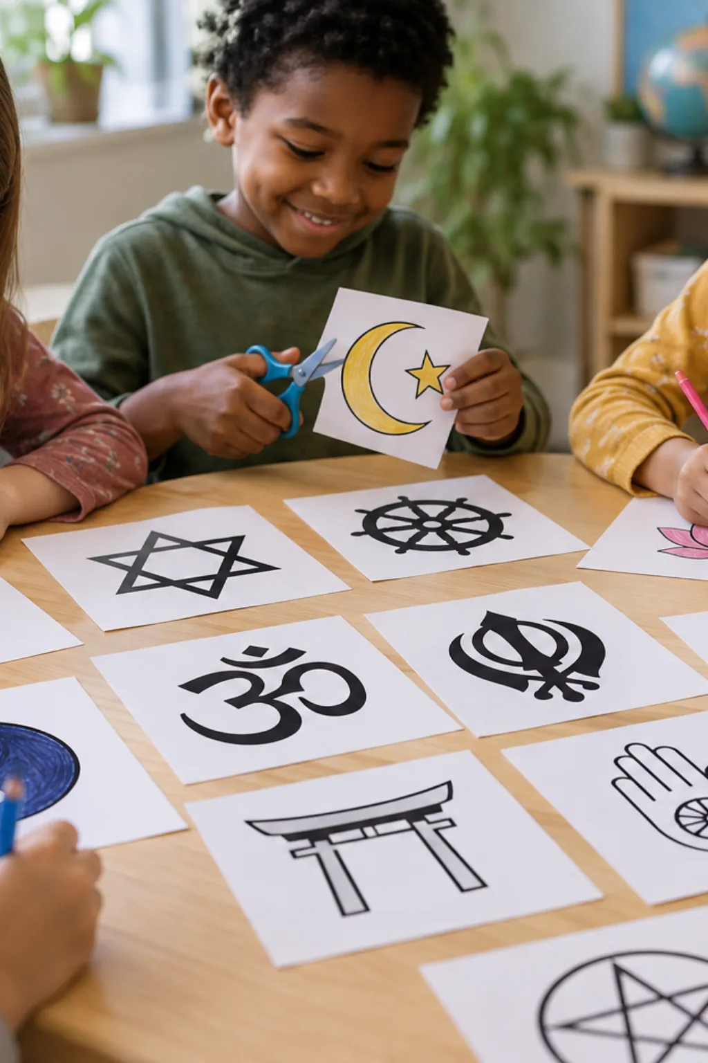 Moldes de Símbolos Religiosos para Imprimir - Depois