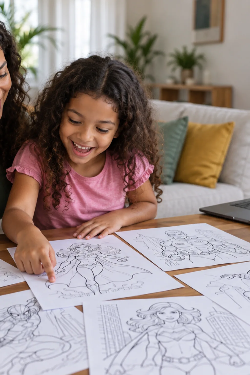 moldes para imprimir — exemplo criado na Desenhos pra Colorir