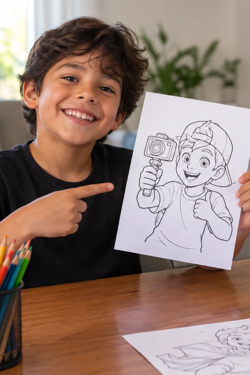 moldes para imprimir — exemplo criado na Desenhos pra Colorir
