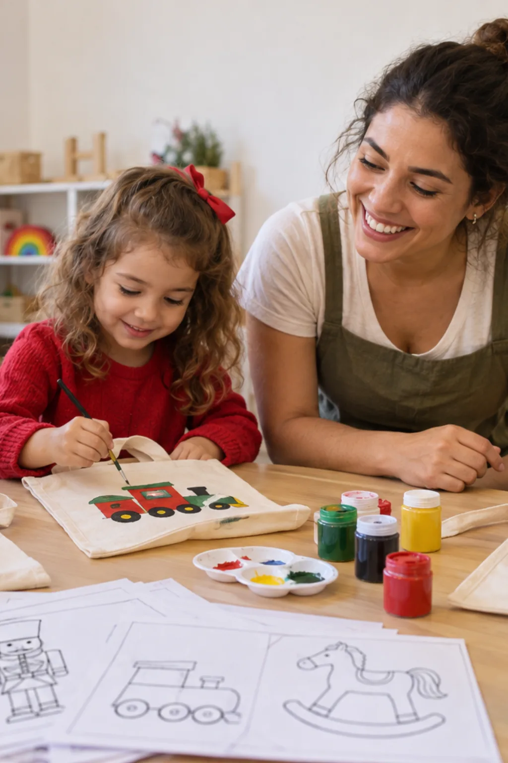 riscos para pintura em tecido — exemplo criado na Desenhos pra Colorir