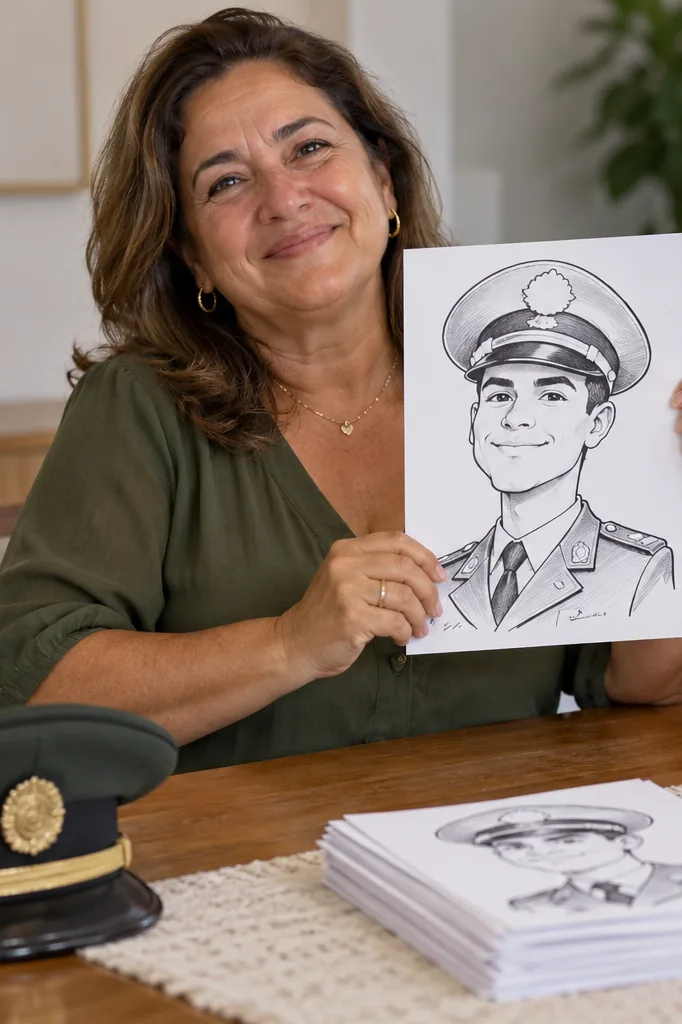 transformar foto em desenho — exemplo criado na Desenhos pra Colorir