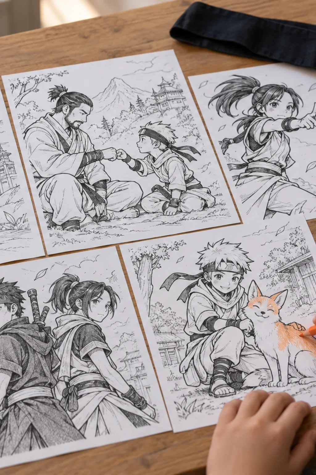 Transformar Foto em Desenho do Naruto - Depois