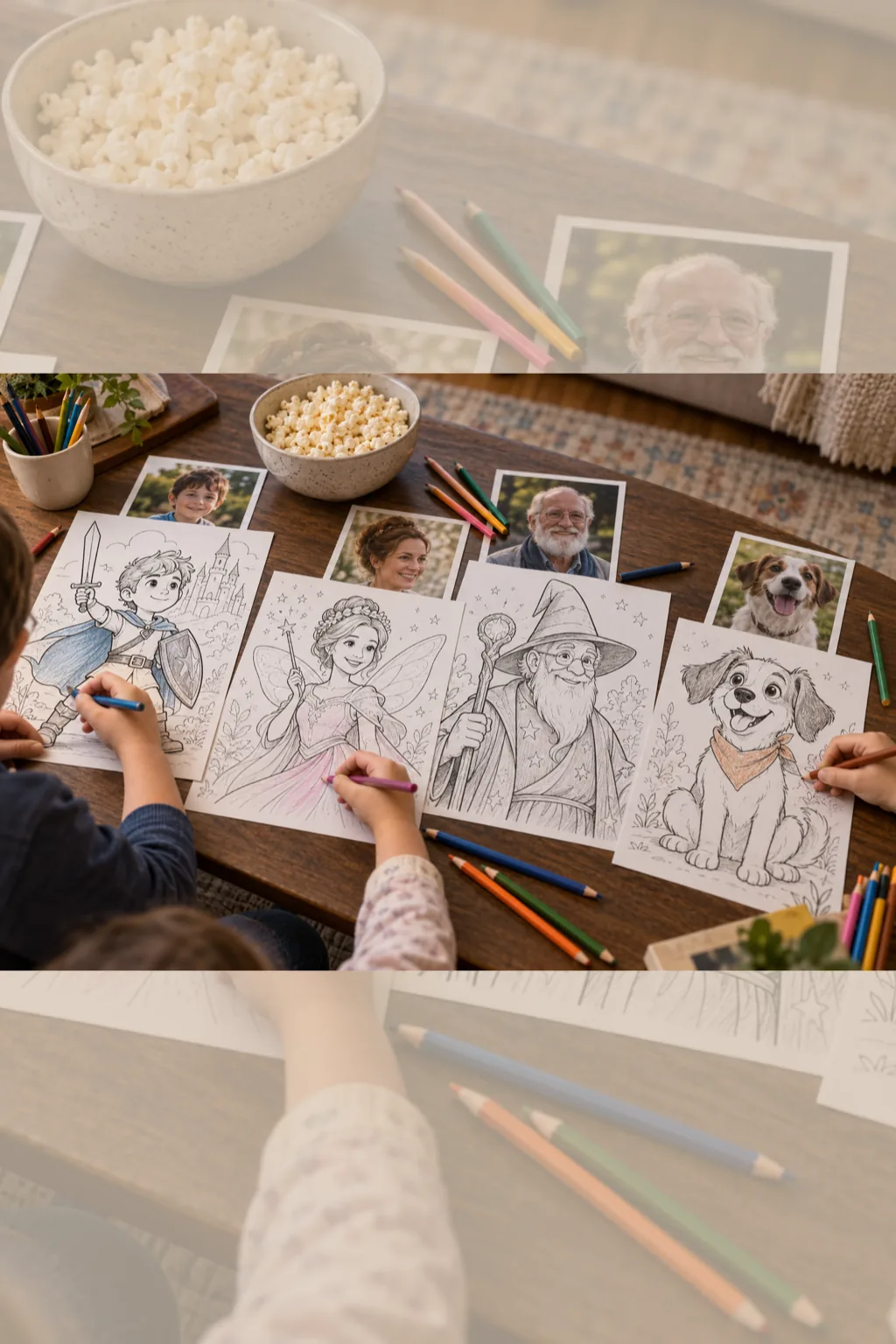 Transformar Foto em Desenho de Personagem da Disney - Depois